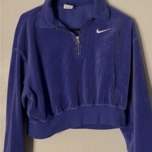 Nike Purple Quarter-Zip Pullover